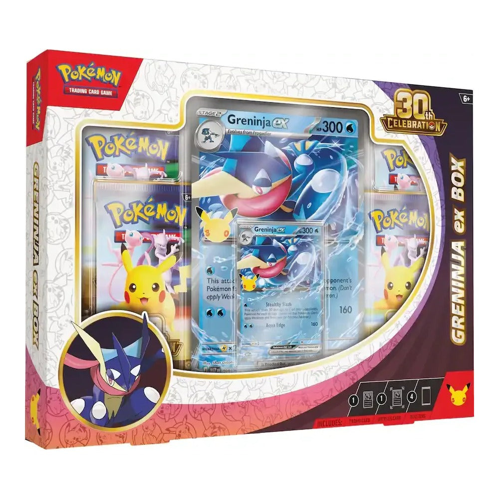 Pokémon TCG 30th Celebration - Greninja Ex Box (English)