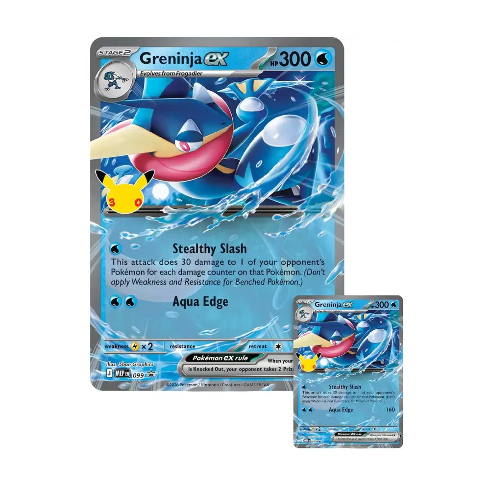 Pokémon TCG 30th Celebration - Greninja Ex Box (English)