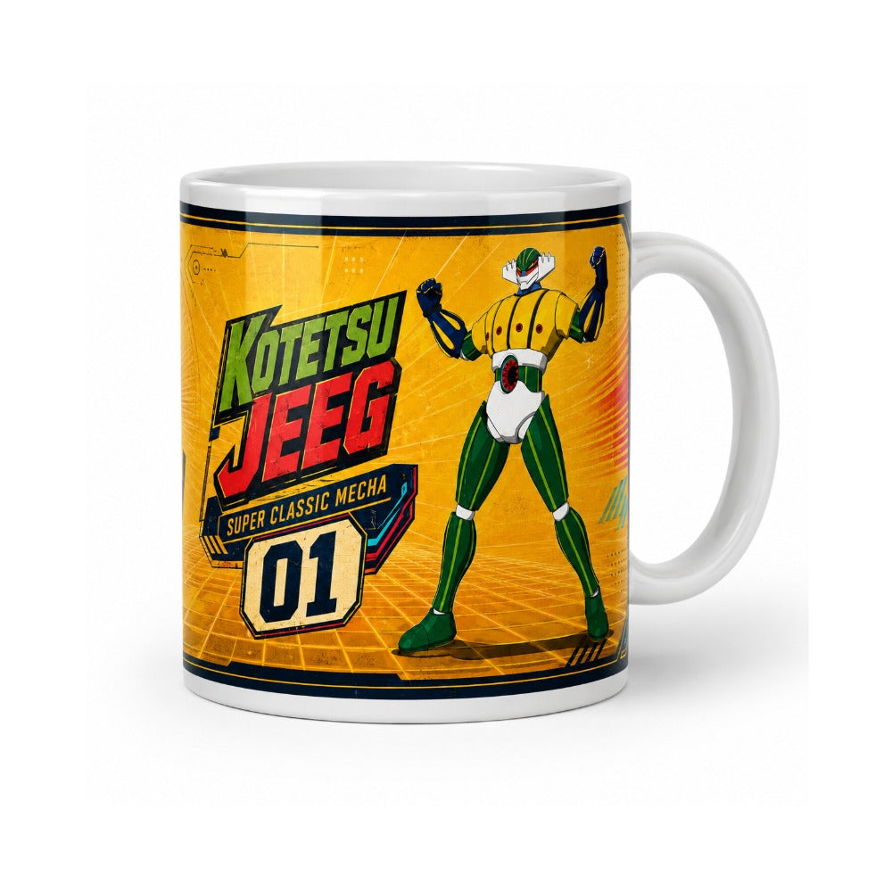 Super Mecha Classic Kotetsu Jeeg (El Vengador) Mug 11 Oz.