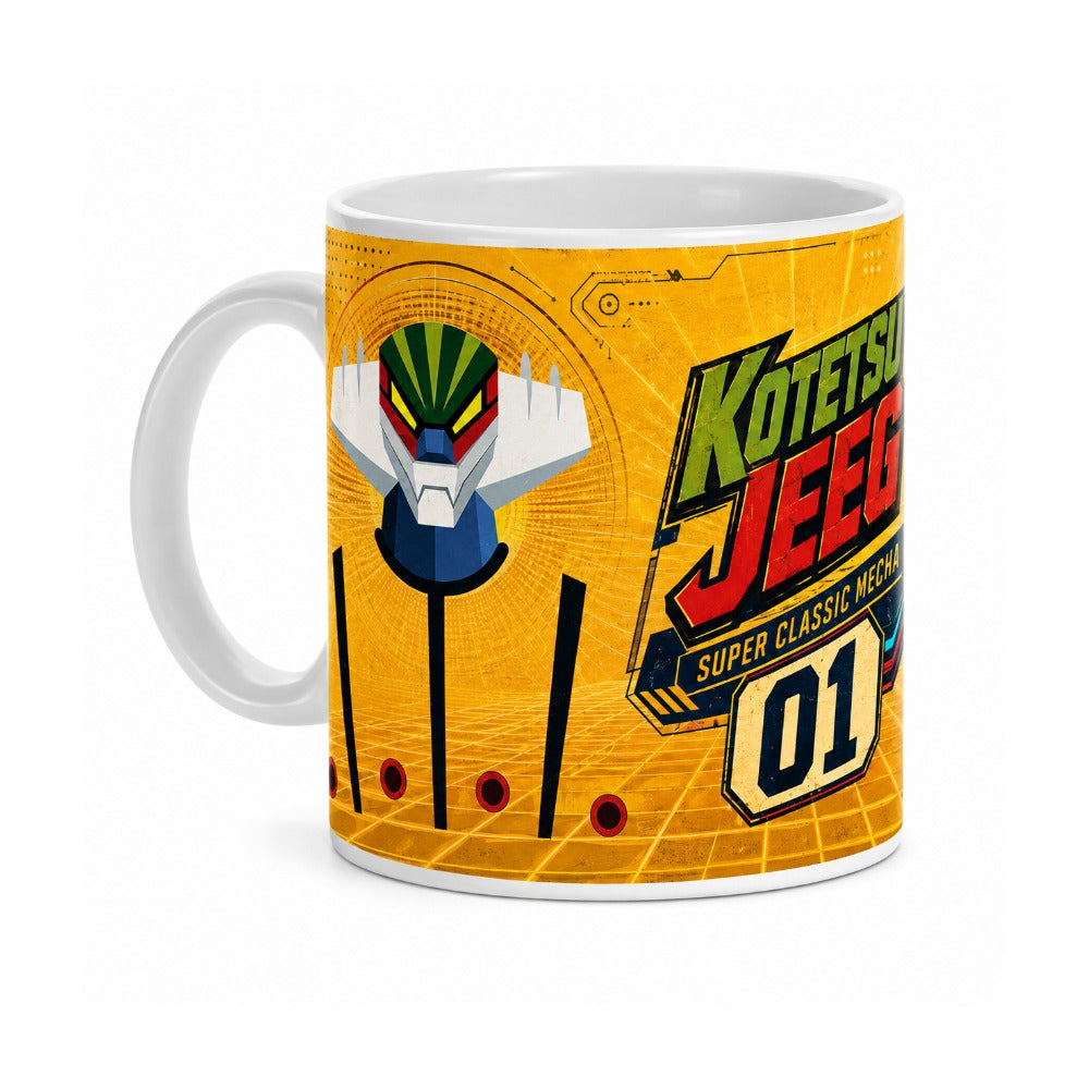 Super Mecha Classic Kotetsu Jeeg (El Vengador) Mug 11 Oz.