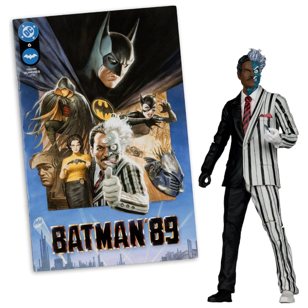 DC Direct Page Punchers Batman '89 - Two-Face w/Comic