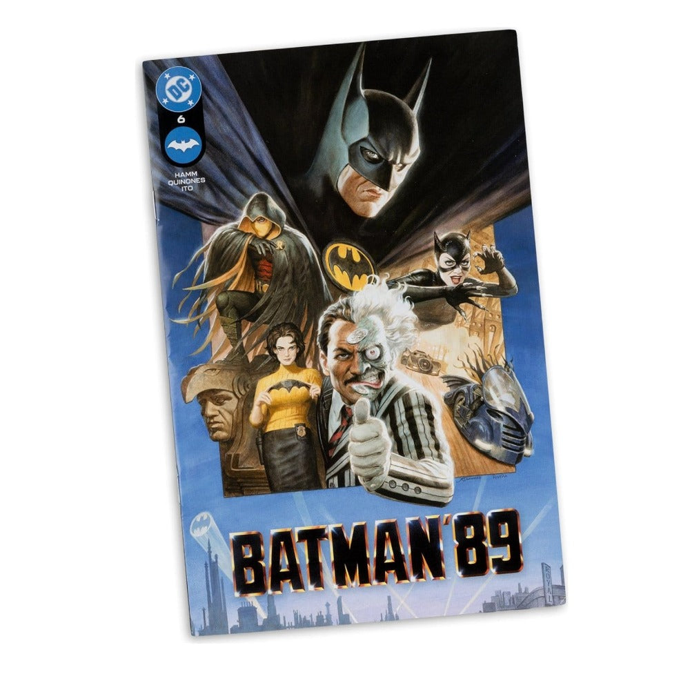 DC Direct Page Punchers Batman '89 - Two-Face w/Comic
