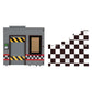 Five Nights at Freddy's Classic Foxy with Office Set
