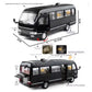 Toyota Coaster Minibus Negro Luces y Sonido 1/24