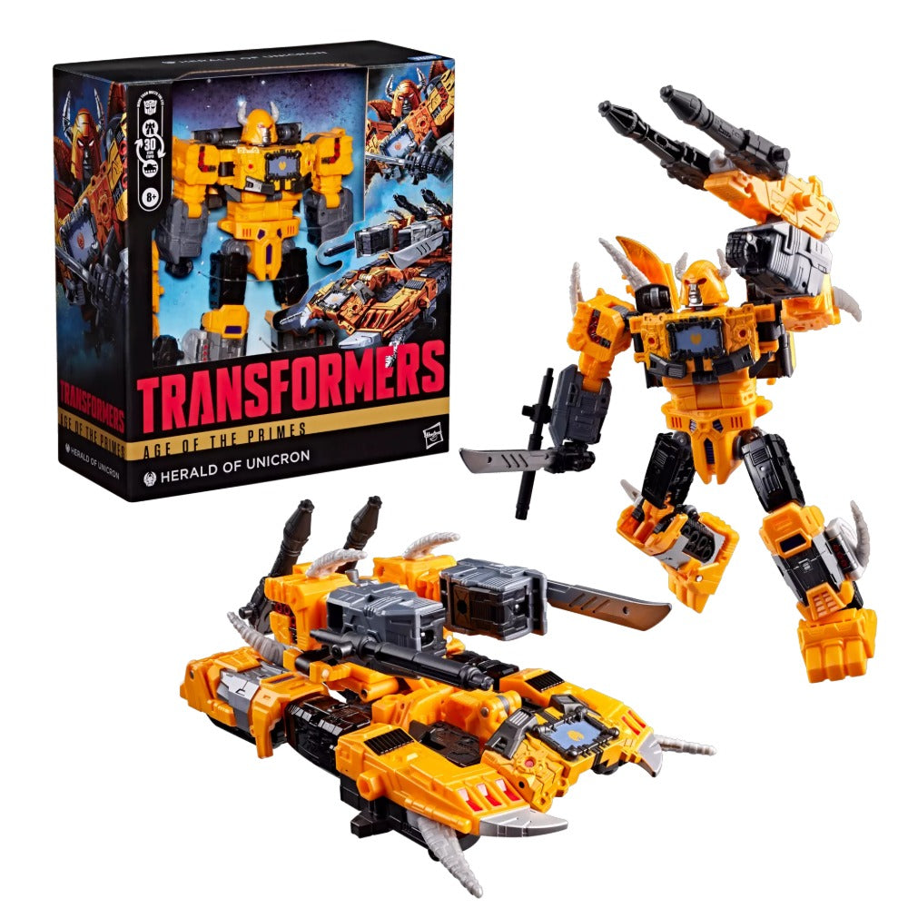 Transformers Age of the Primes Leader Class Herald of Unicron