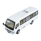 Toyota Coaster Minibus Blanco (Luces y Sonido) 1/24