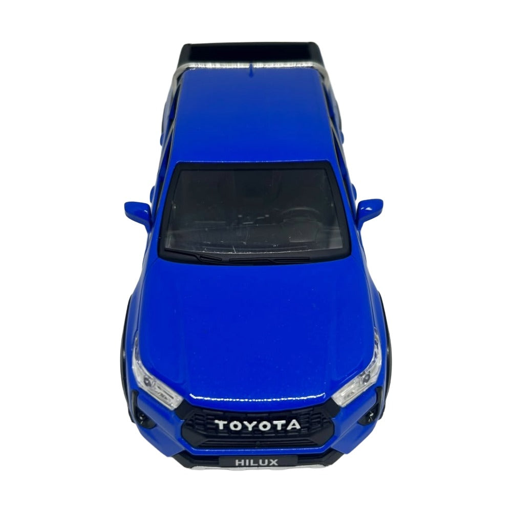 Toyota Hilux Pickup Azul (Luces y Sonido) 1/18