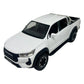 Toyota Hilux Pickup Blanco (Luces y Sonido) 1/18