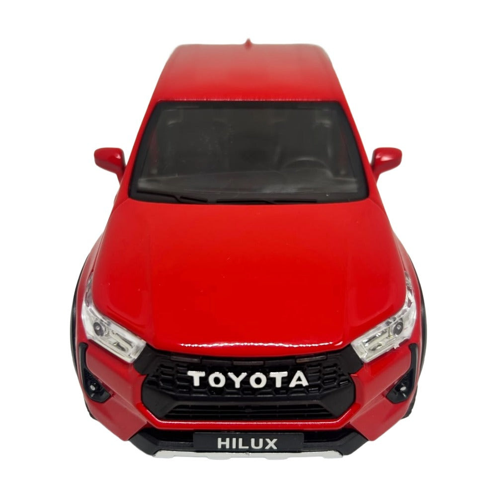 Toyota Hilux Pickup Rojo (Luces y Sonido) 1/18
