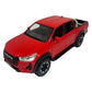 Toyota Hilux Pickup Rojo (Luces y Sonido) 1/18