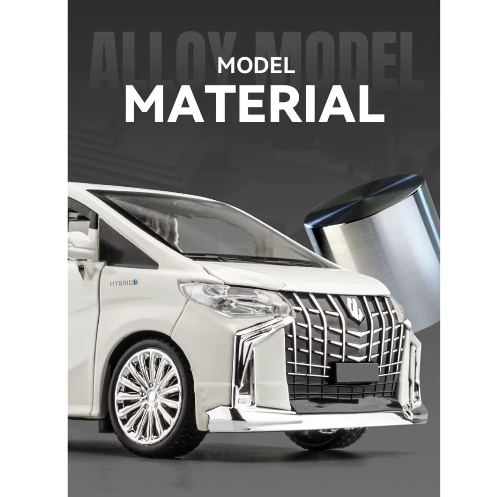 Toyota Alphard Blanco (Luces y Sonido) 1/24