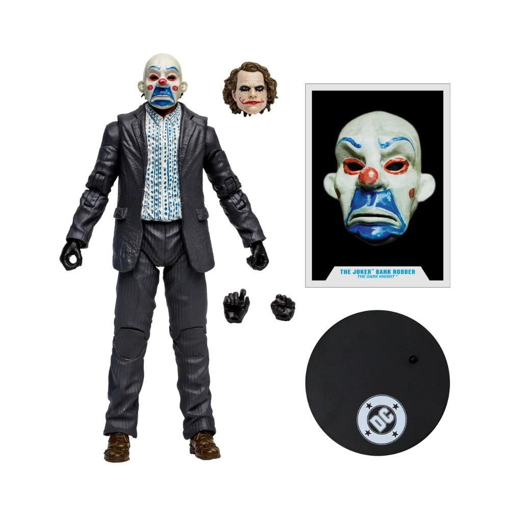 DC Multiverse The Joker: Bank Robber The Dark Knight Vault Collection