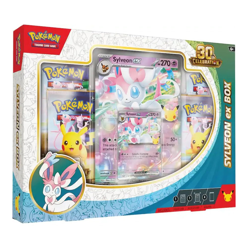 Pokémon TCG 30th Celebration - Sylveon Ex Box (English)