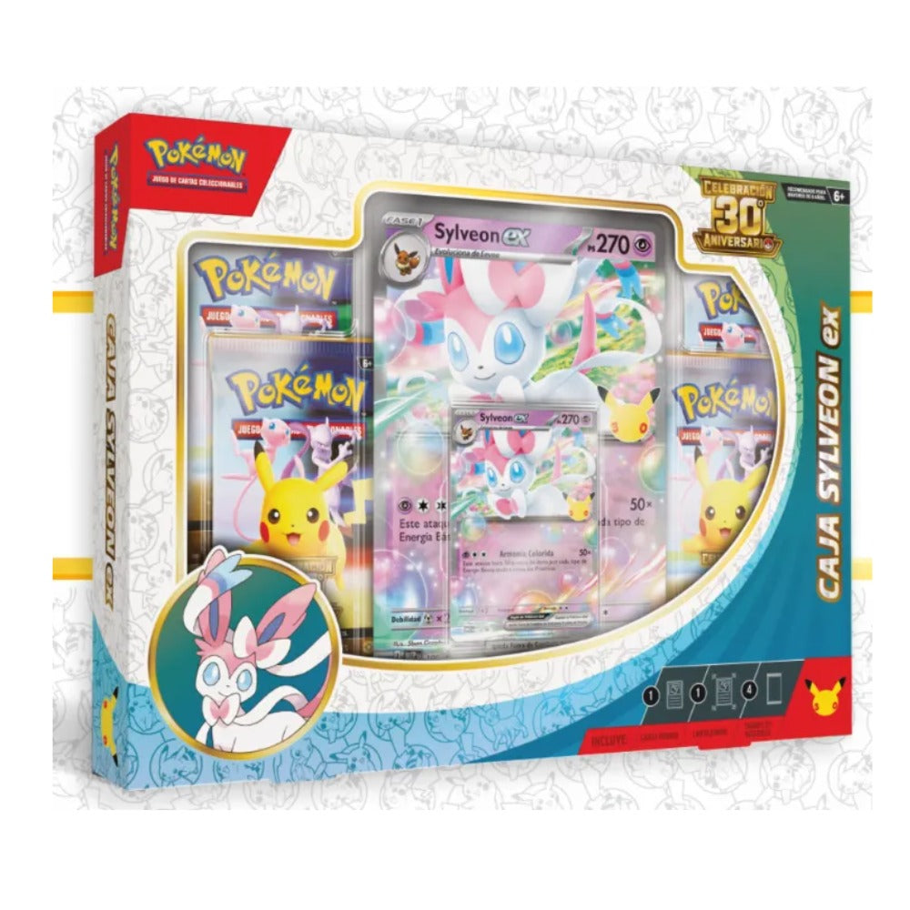 Pokémon TCG Celebración 30 Aniversario - Sylveon Ex (Español)