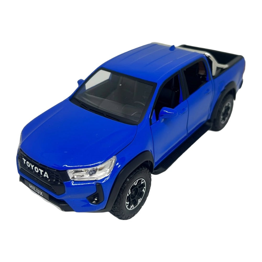 Toyota Hilux Pickup Azul (Luces y Sonido) 1/18