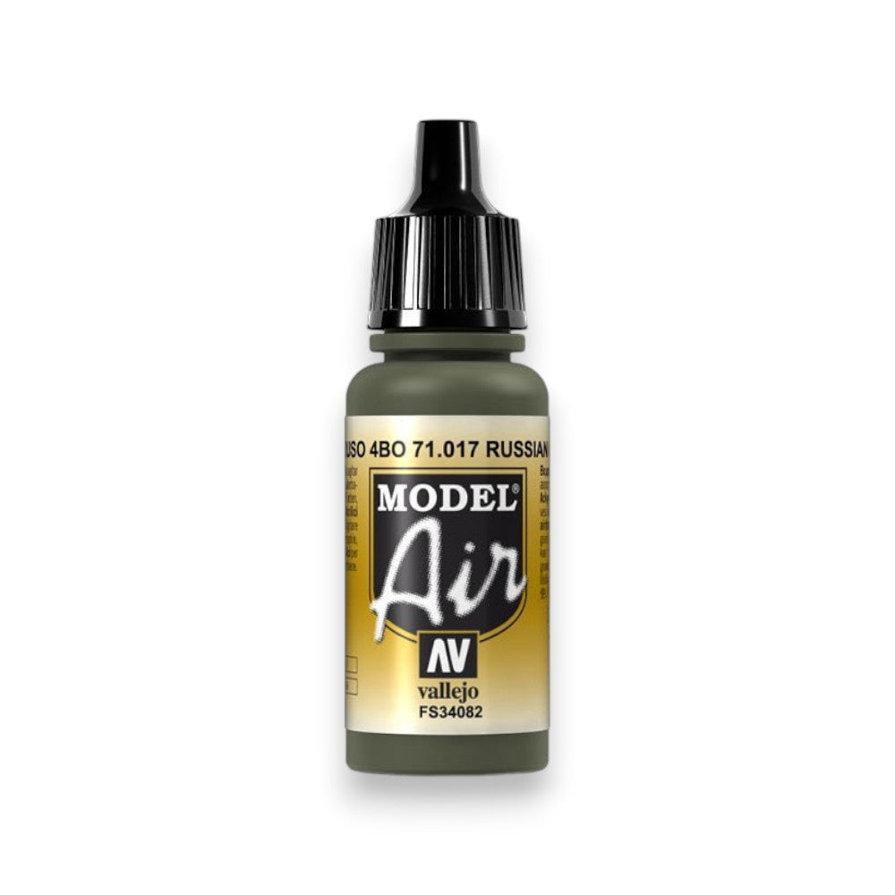 Vallejo - Model Air: Russian Green 4BO / Verde Ruso 4BO
