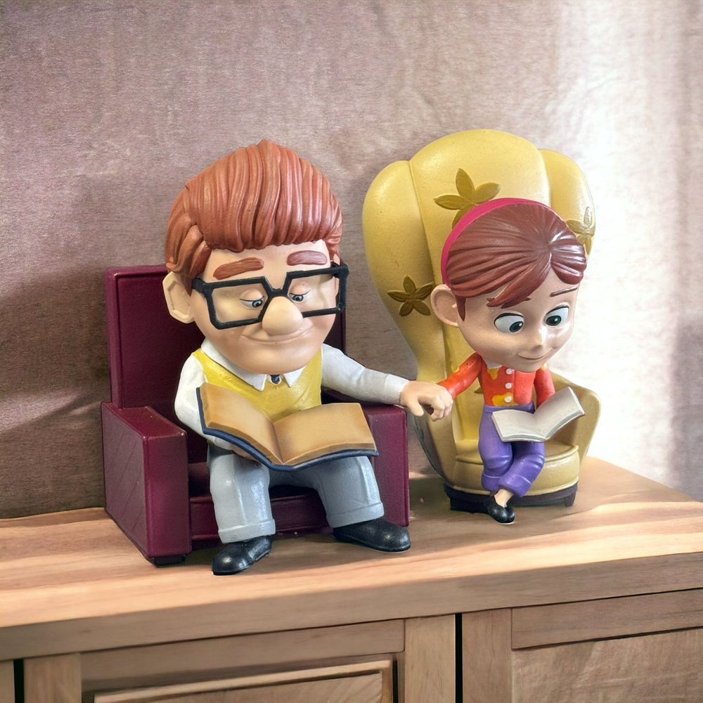 Disney Up - Carl & Ellie Mini-Figuras 2-Pack
