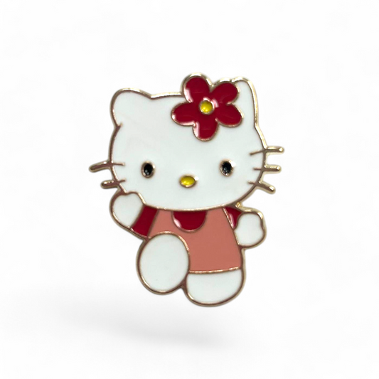 Pin Hello Kitty Flower 2
