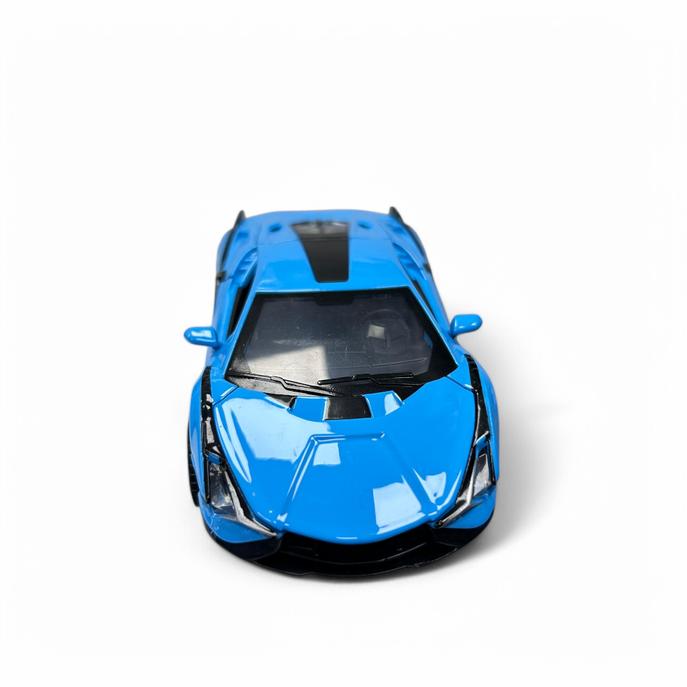 Lamborghini Sian Celeste Luces y Sonido 1/32