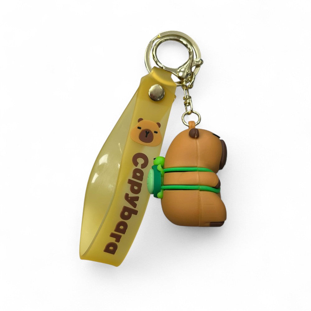 Llavero Capibara con mochila