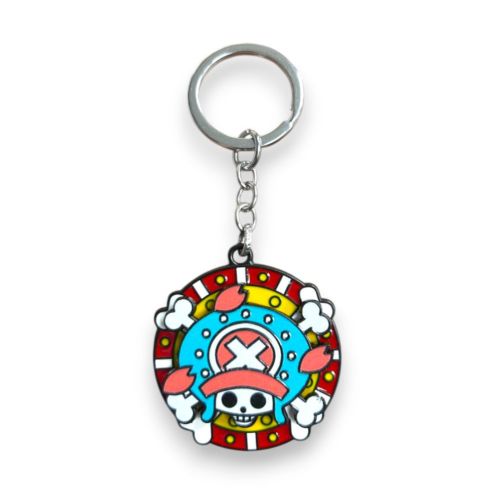 Llavero giratorio One Piece Calavera Chopper