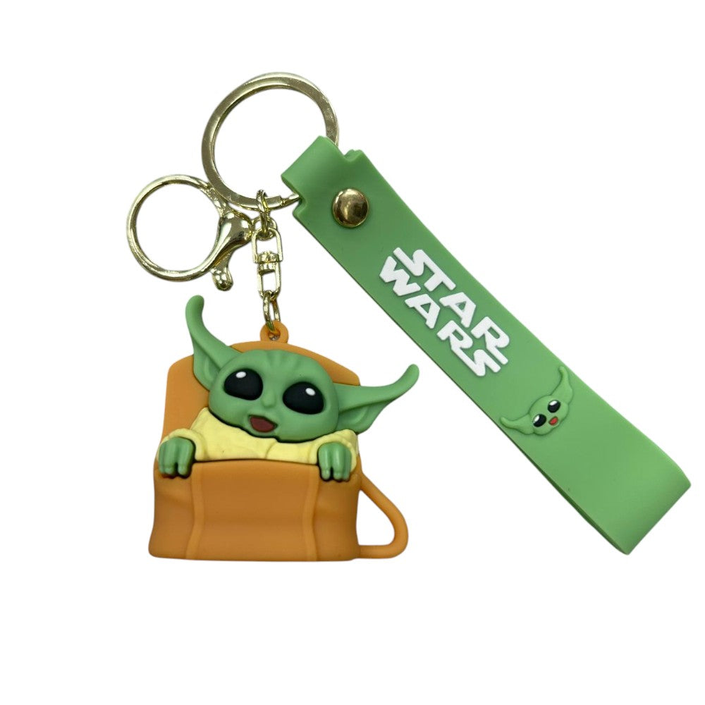 Llavero Baby Yoda Grogu Mochila