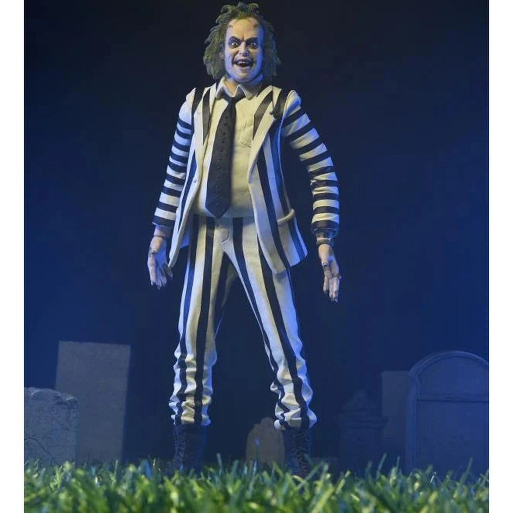 Beetlejuice Black and White Suit
