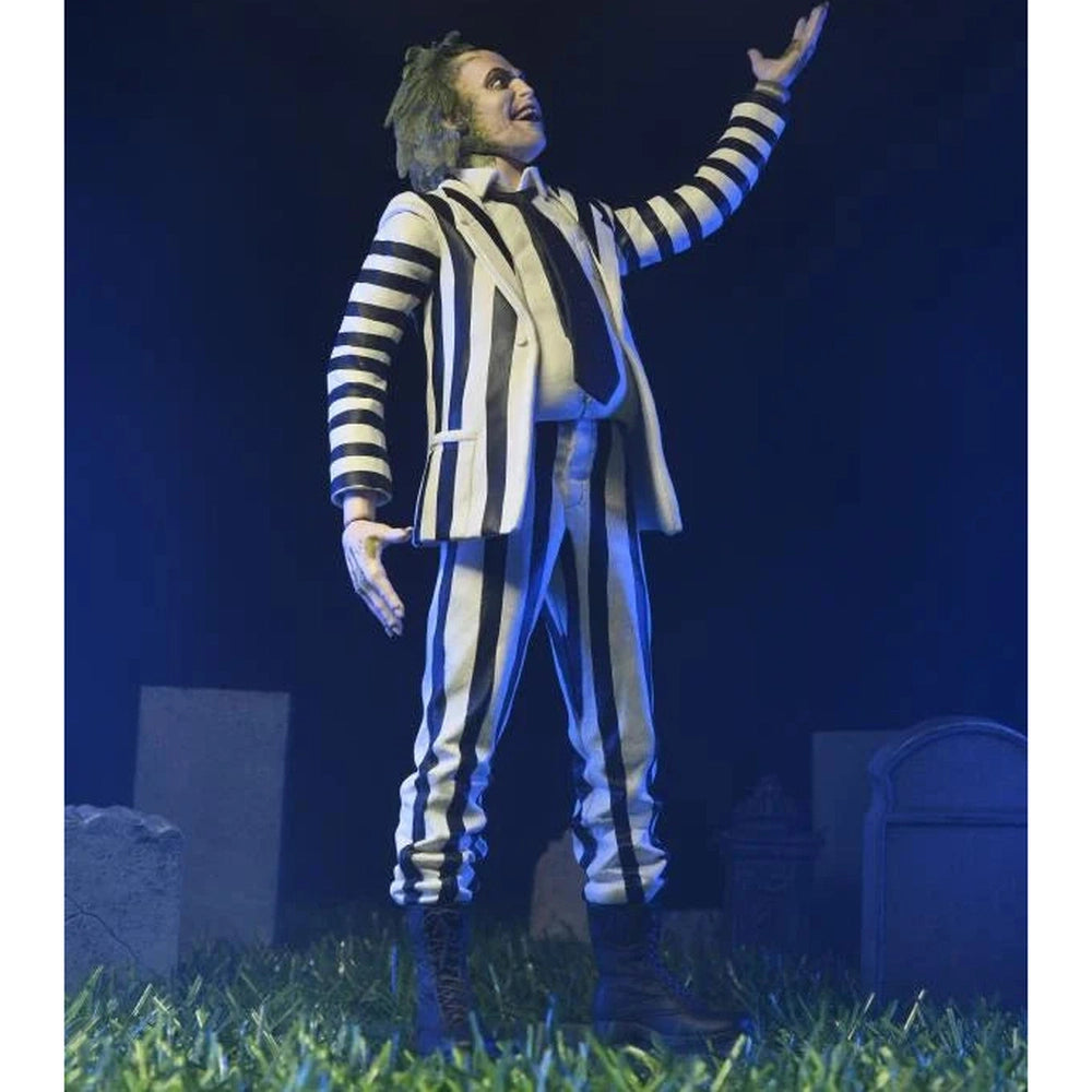 Beetlejuice Black and White Suit