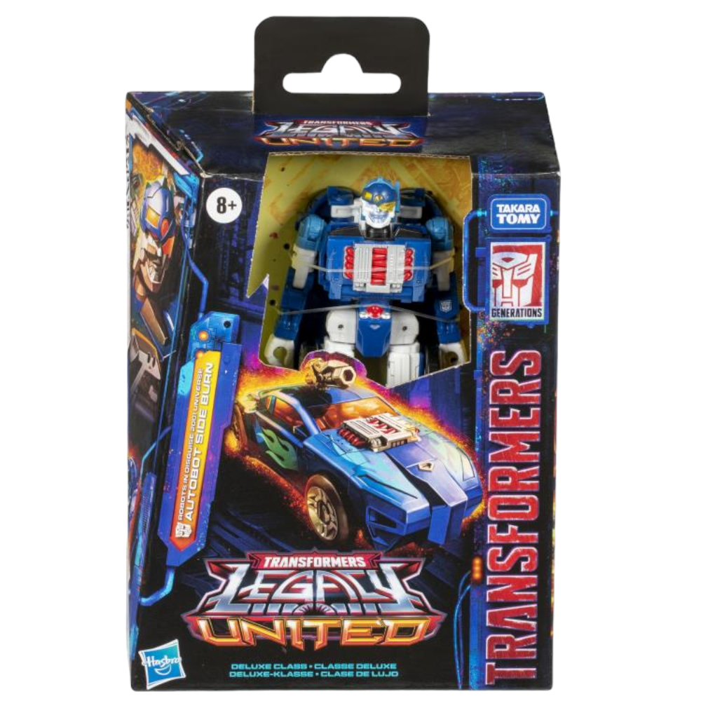 Transformers: Legacy United Deluxe Robots in Disguise 2001 Universe Autobot Side Burn