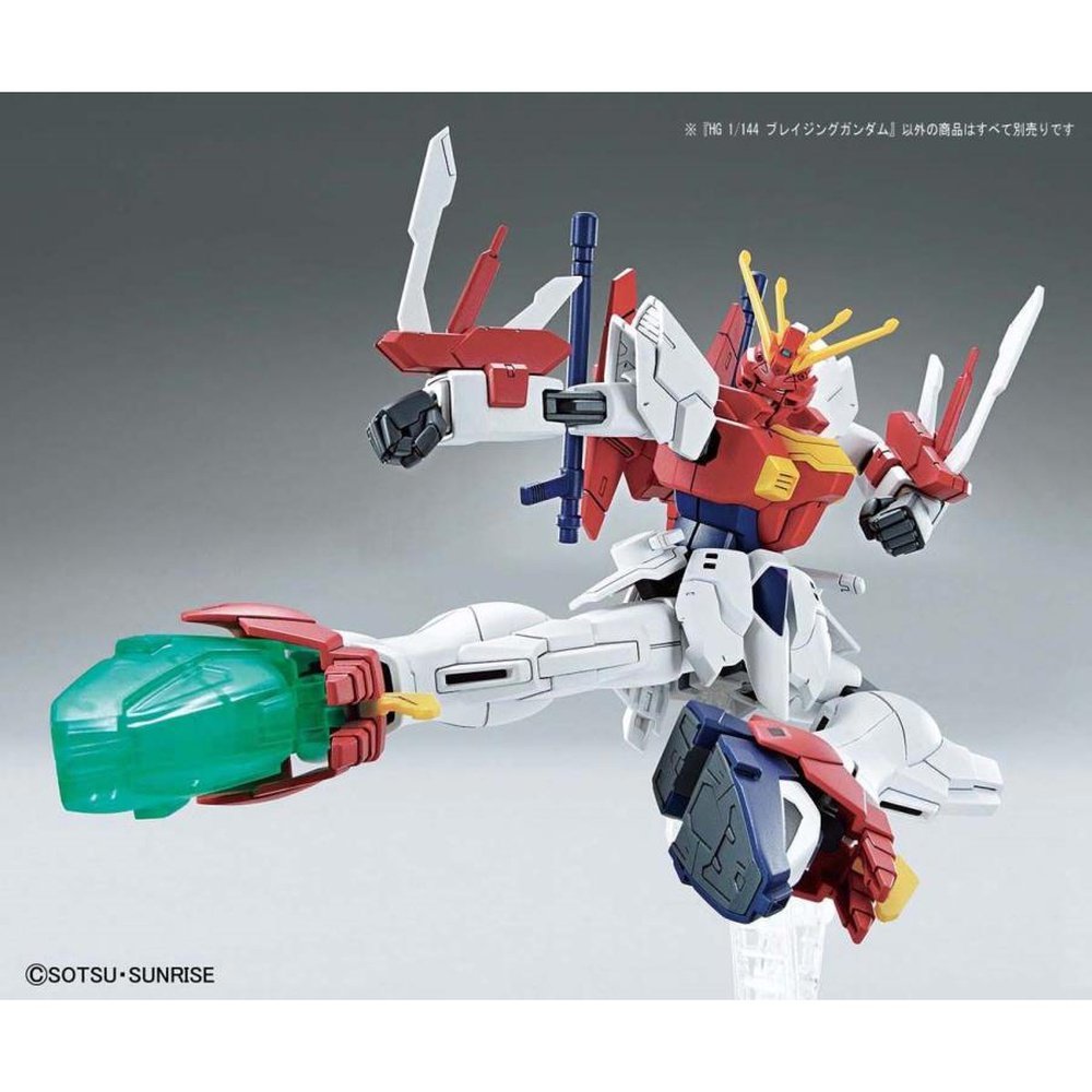 HGBB #04 Blazing Gundam Model Kit 1/144