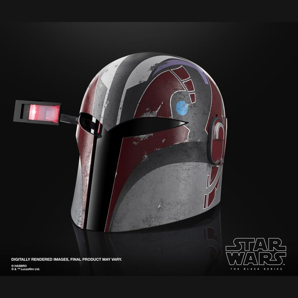 Star Wars: The Black Series Sabine Wren Ahsoka Casco Electrónico 1/1