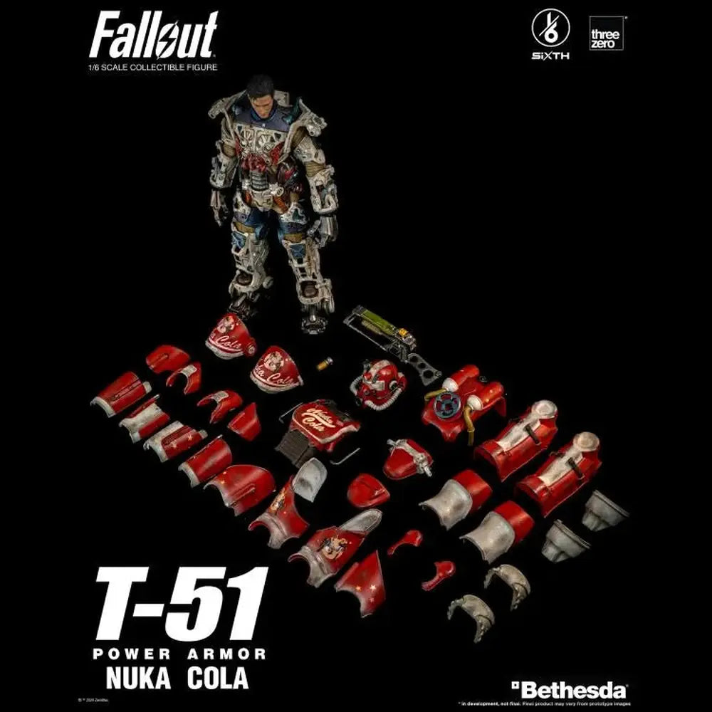 Fallout T-51 Power Armor Nuka Cola 1/6