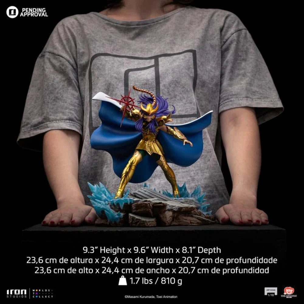 Saint Seiya Scorpio Milo Art Scale Limited Edition 1/10