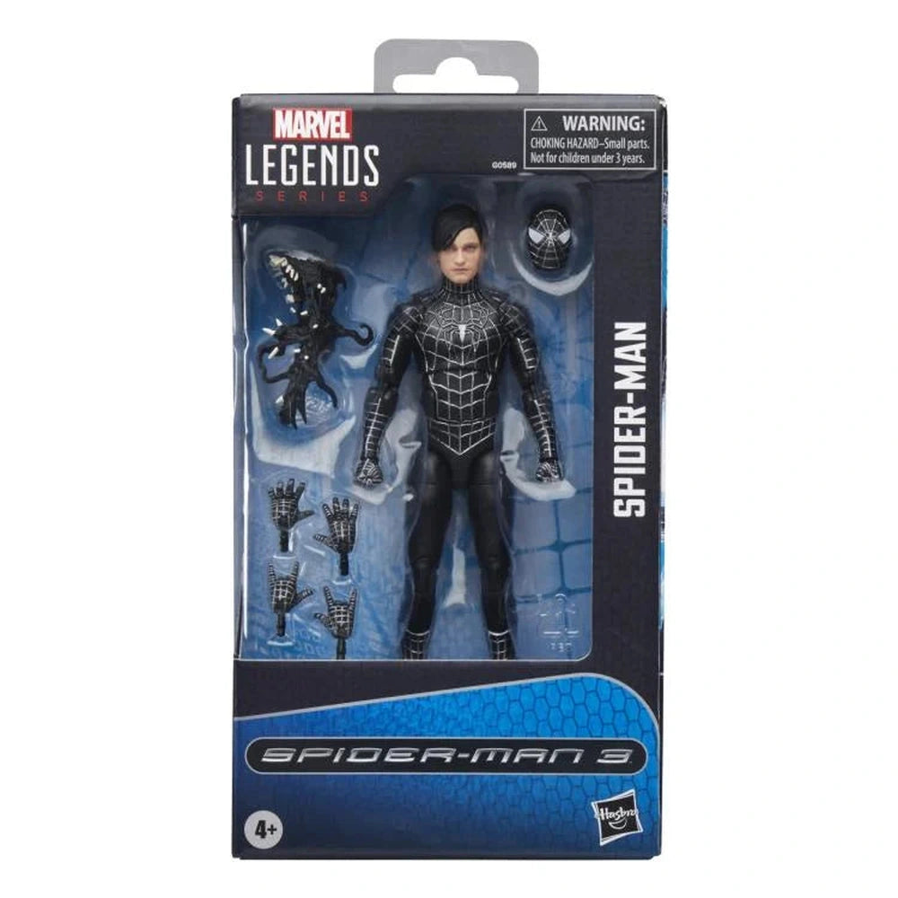 Marvel Legends Spiderman Muñeco De Spiderman Negro Miles Morales