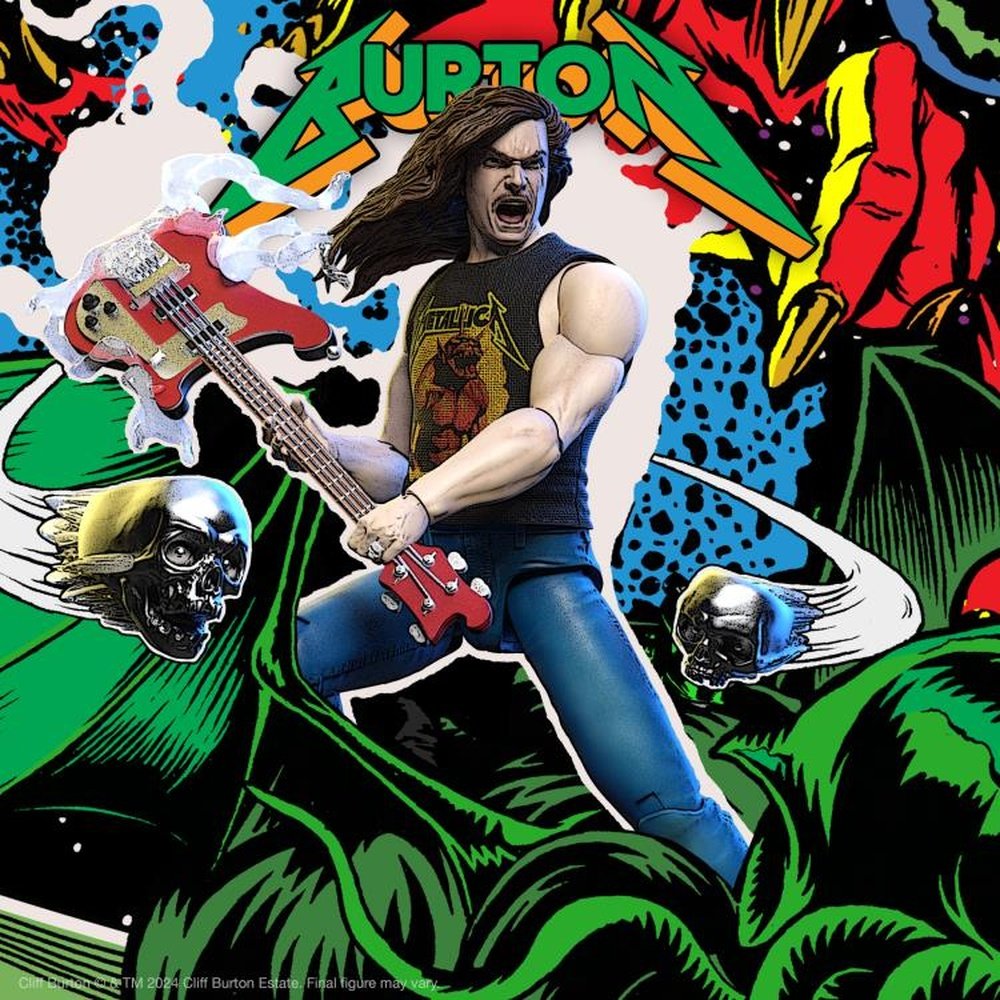 Cliff Burton Superhero Poster ULTIMATES!