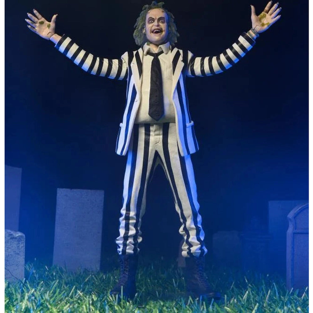 Beetlejuice Black and White Suit