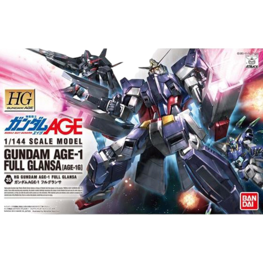 HGAGE #35 AGE-1 Full Glansa Age-1G Gundam Model Kit 1/144