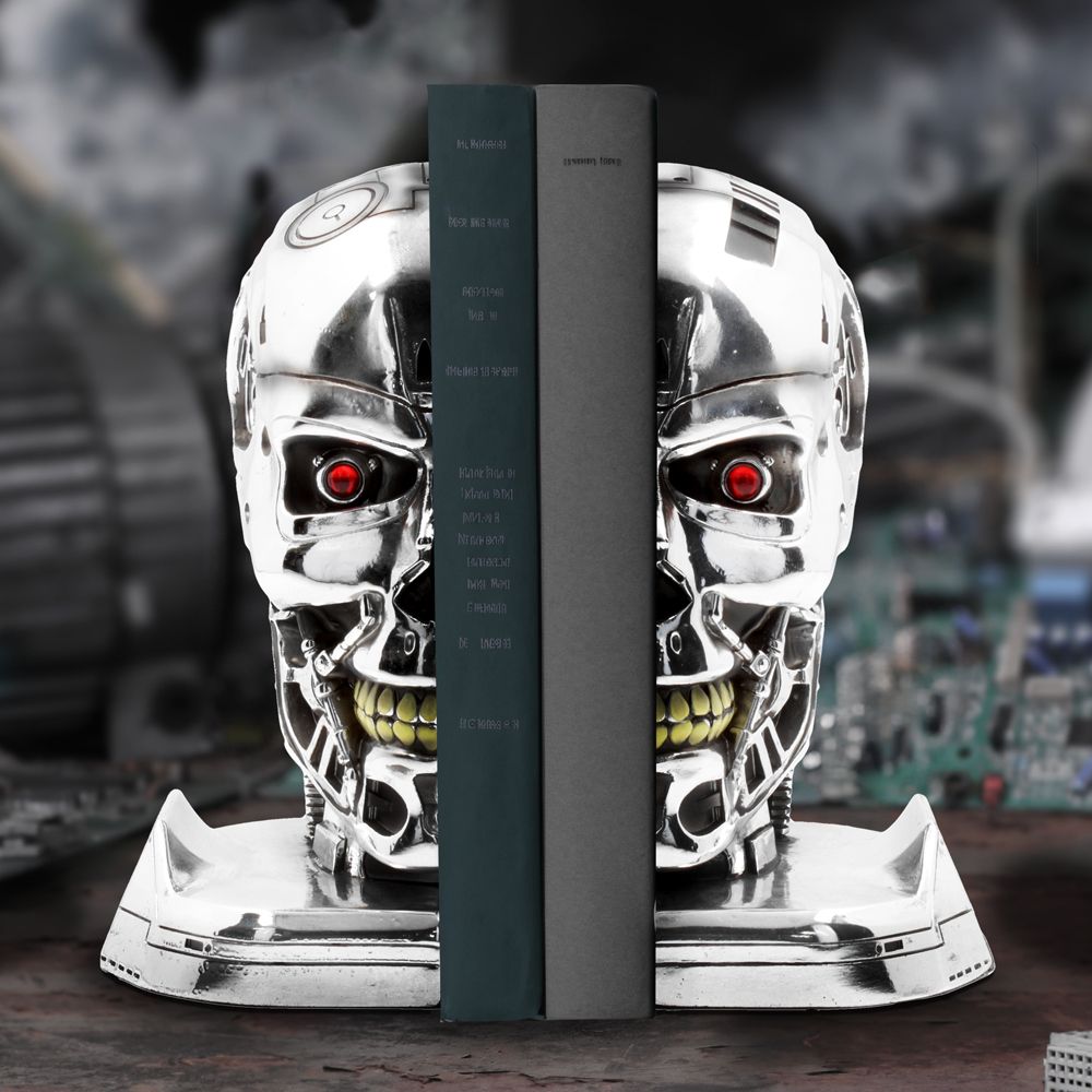 Terminator 2: Judgement Day T-800 Head Sujetalibros