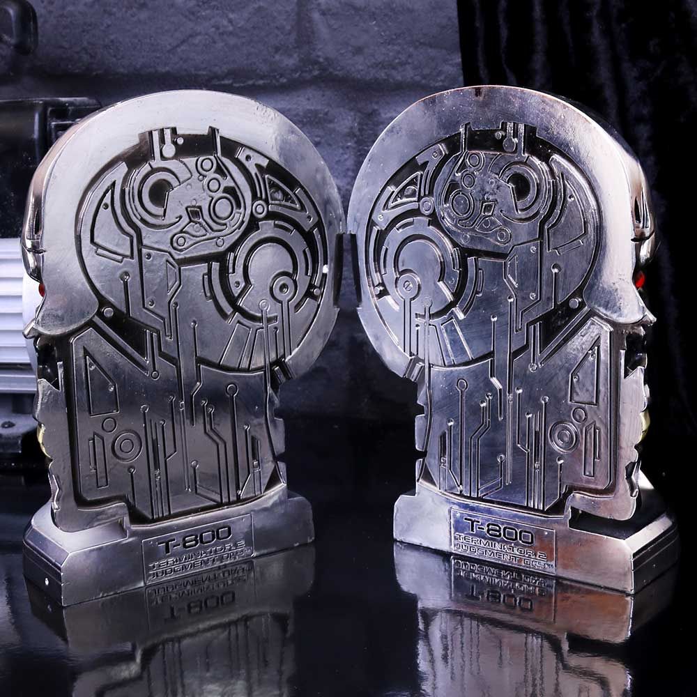 Terminator 2: Judgement Day T-800 Head Sujetalibros
