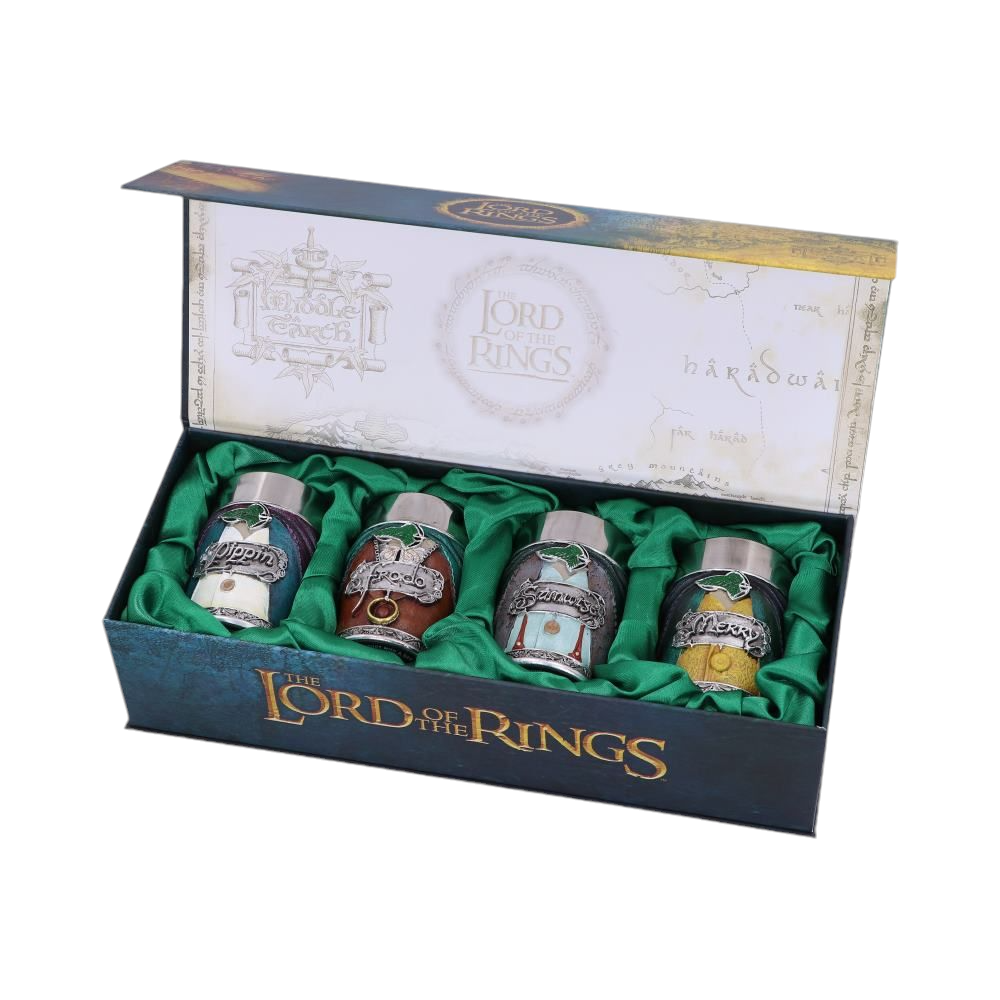 Lord of the Rings Hobbit Shot Glass Set