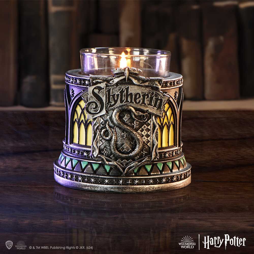 Harry Potter Slytherin Tea Light Candelabro