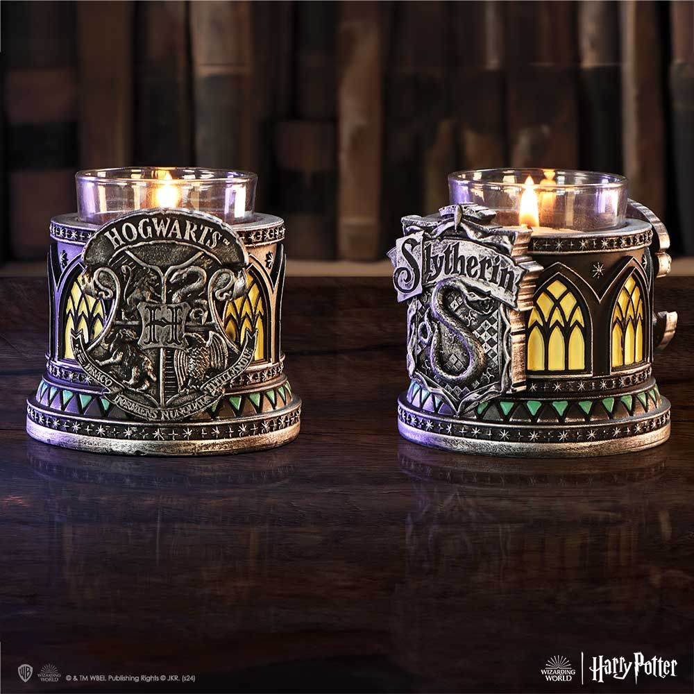 Harry Potter Slytherin Tea Light Candelabro