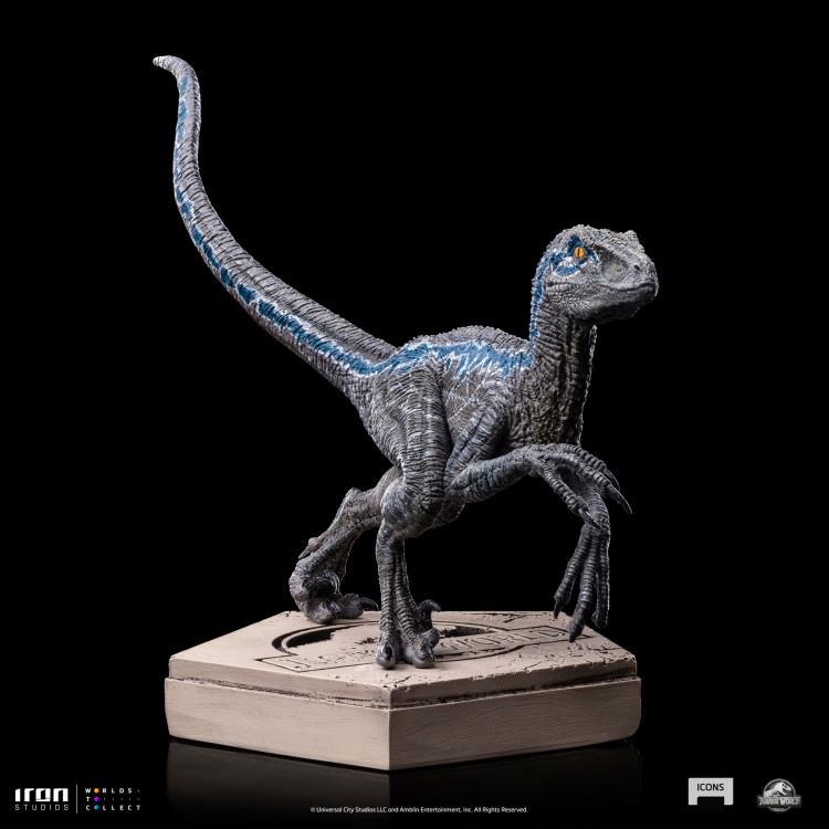 Jurassic World Icons Velociraptor Blue A