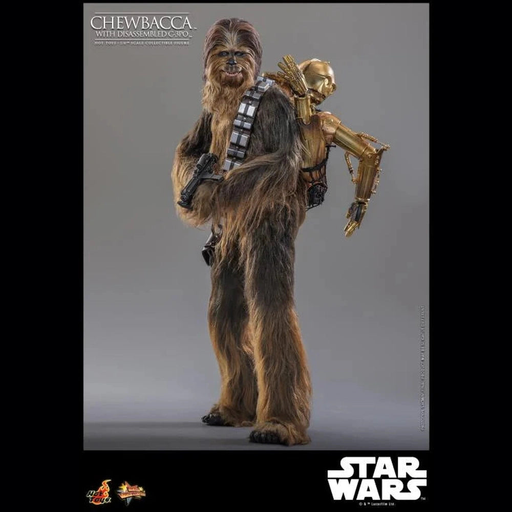 Star Wars: The Empire Strikes Back Chewbacca & Disassembled C-3PO 1/6