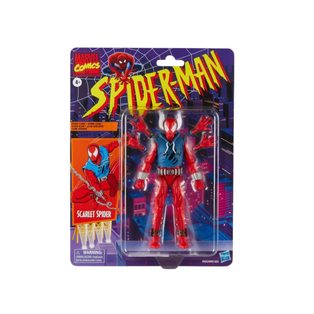 Marvel Legends Spider Man: Retro Collection Scarlet Spider