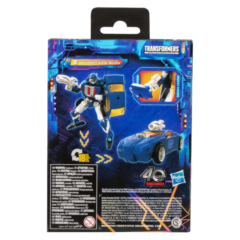Transformers: Legacy United Deluxe Robots in Disguise 2001 Universe Autobot Side Burn