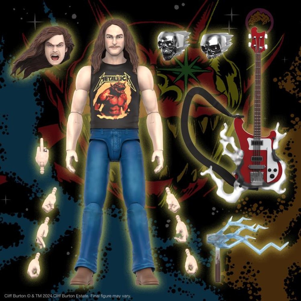 Cliff Burton Superhero Poster ULTIMATES!