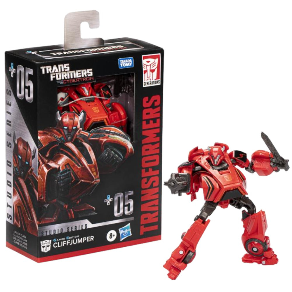 Transformers Studio Series Gamer Edition 05 Deluxe Cliffjumper
