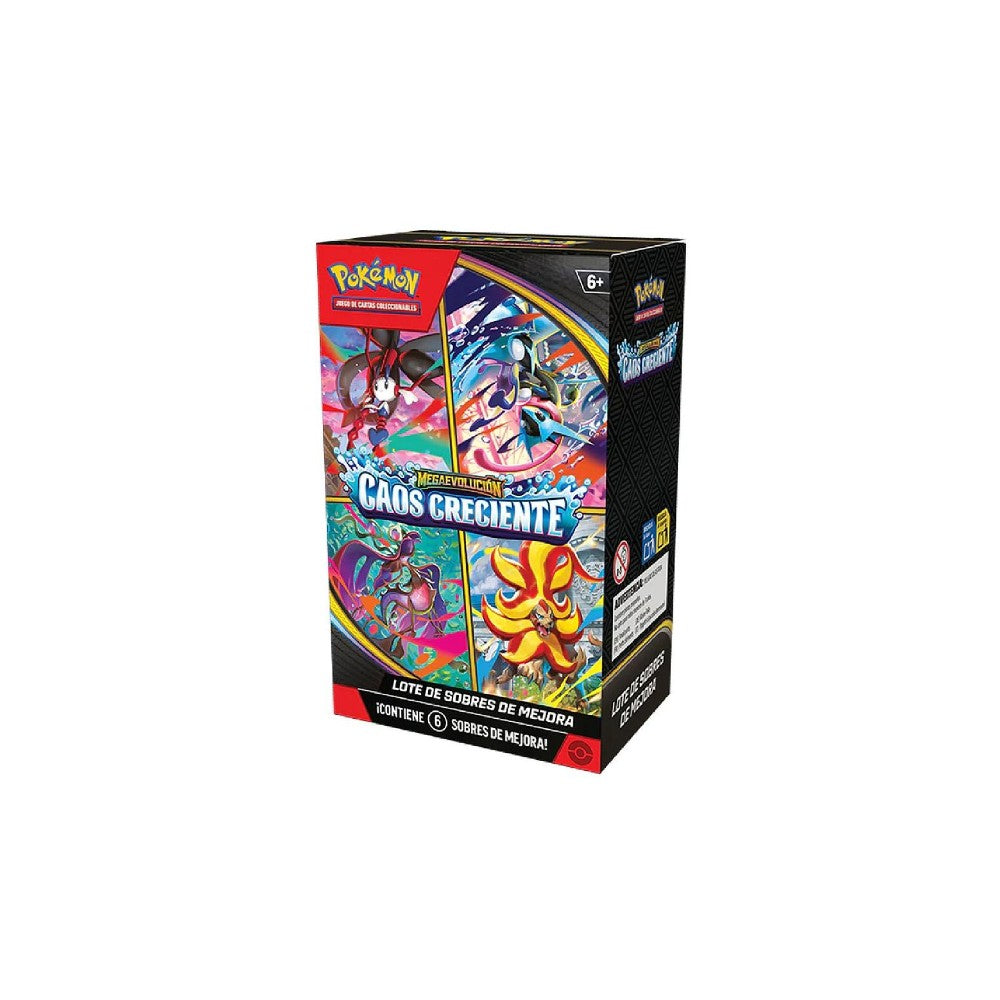 Pokémon TCG Mega Evolución Caos Creciente Paquete de Sobres de Refuerzo (Español)