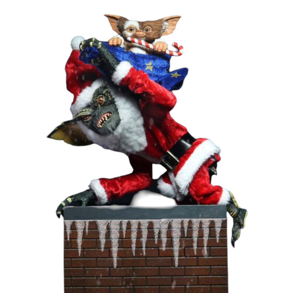 Gremlins Santa Stripe & Gizmo 2-Pack